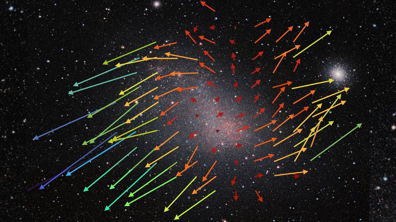 Study Finds Small Magellanic Cloud Being Pulled Apart by Larger Sibling