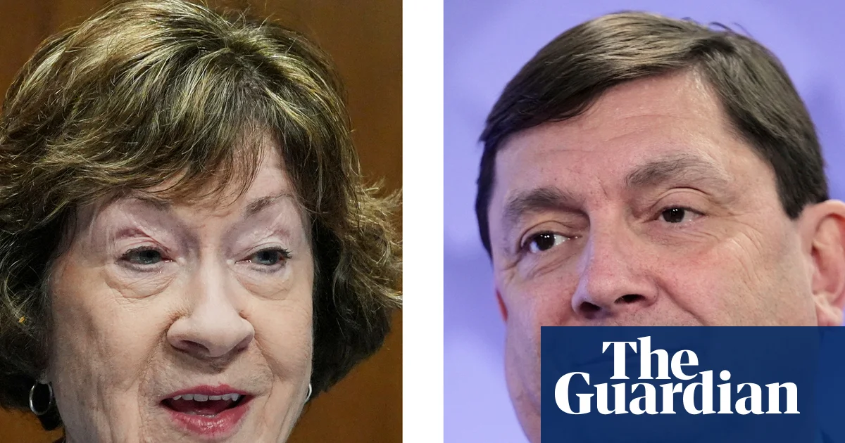 Susan Collins Distances Herself From Trump in Senate Debate