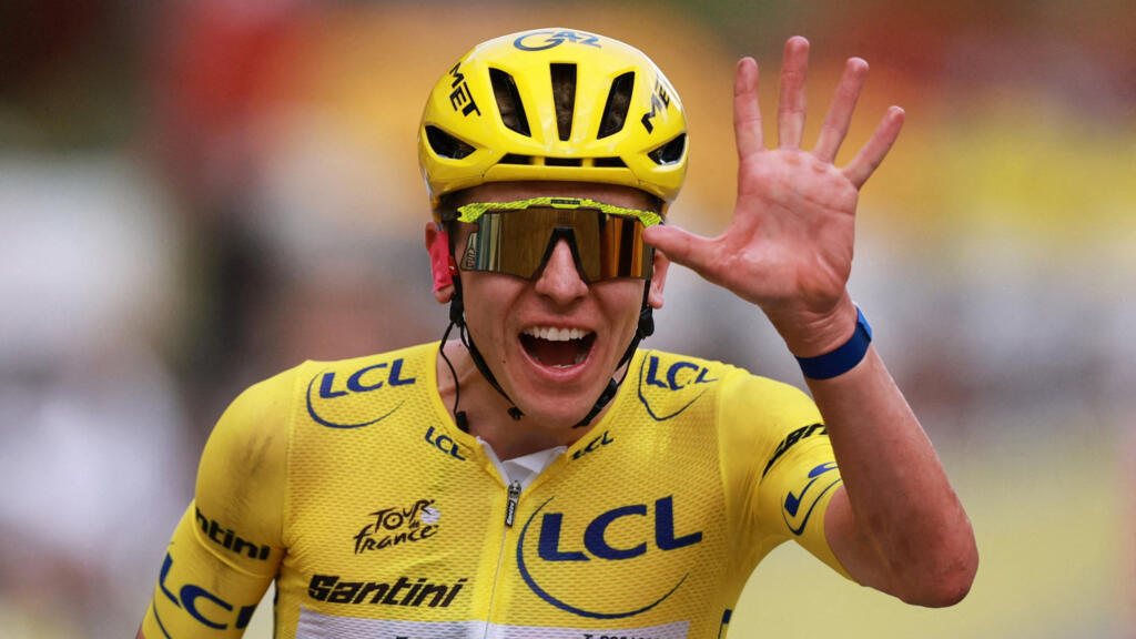 Tadej Pogacar Wins Fifth Tour de France Title, Matching Record