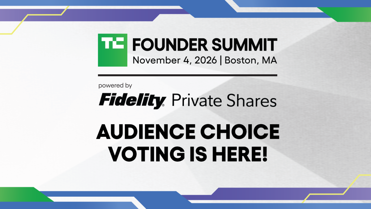 TechCrunch Founder Summit to Feature Audience-Chosen Speakers