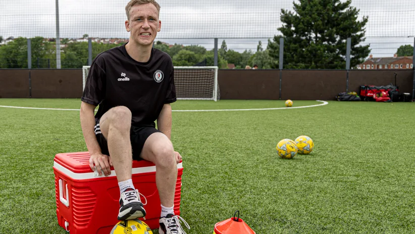 Teen Named Coach of the Year, Honored at Community Shield Match