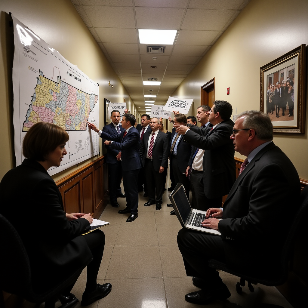 Tennessee Legislature Approves Congressional Map Splitting Majority-Black District