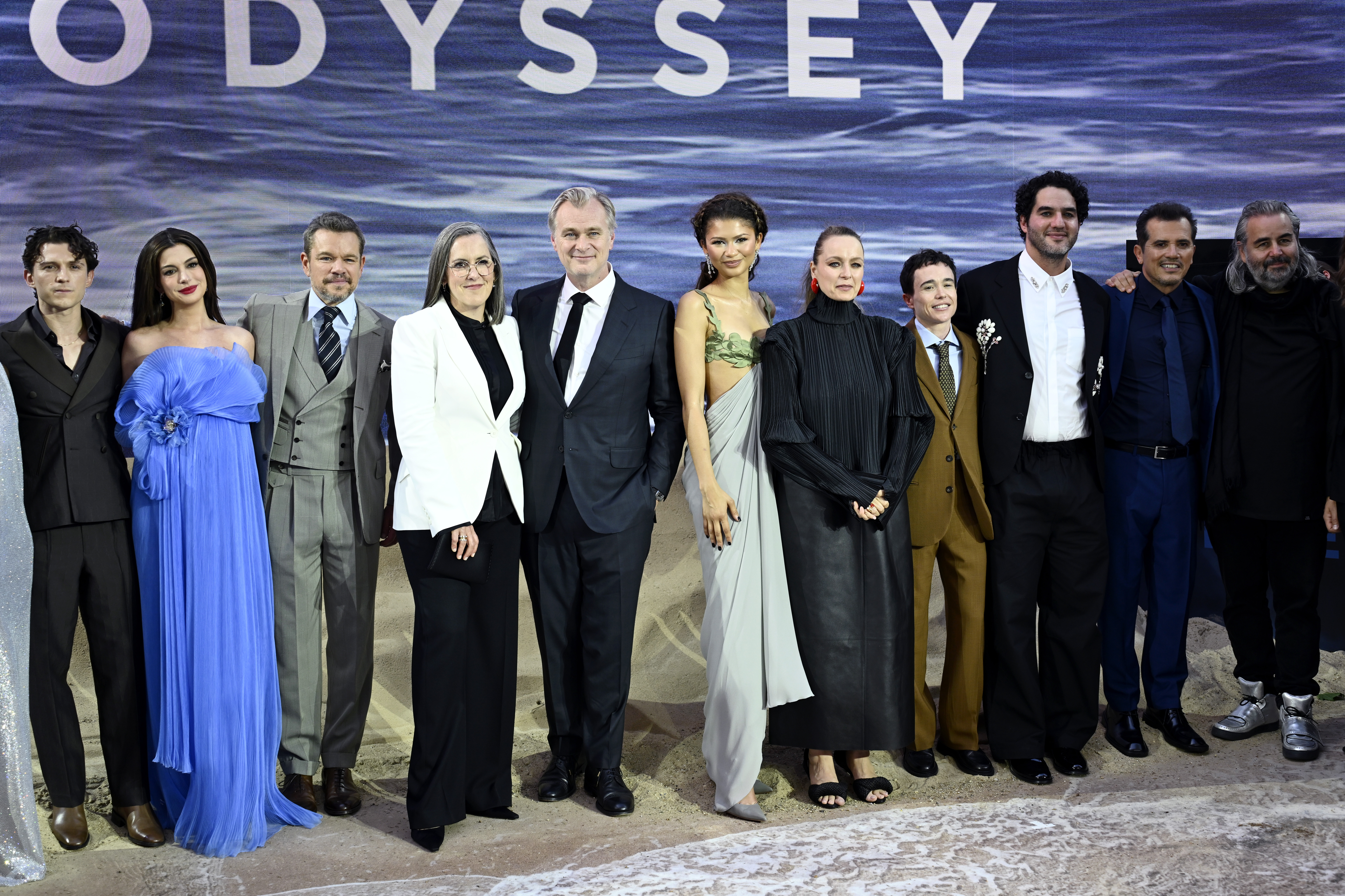 ‘The Odyssey’ World Premiere Draws Stars in London