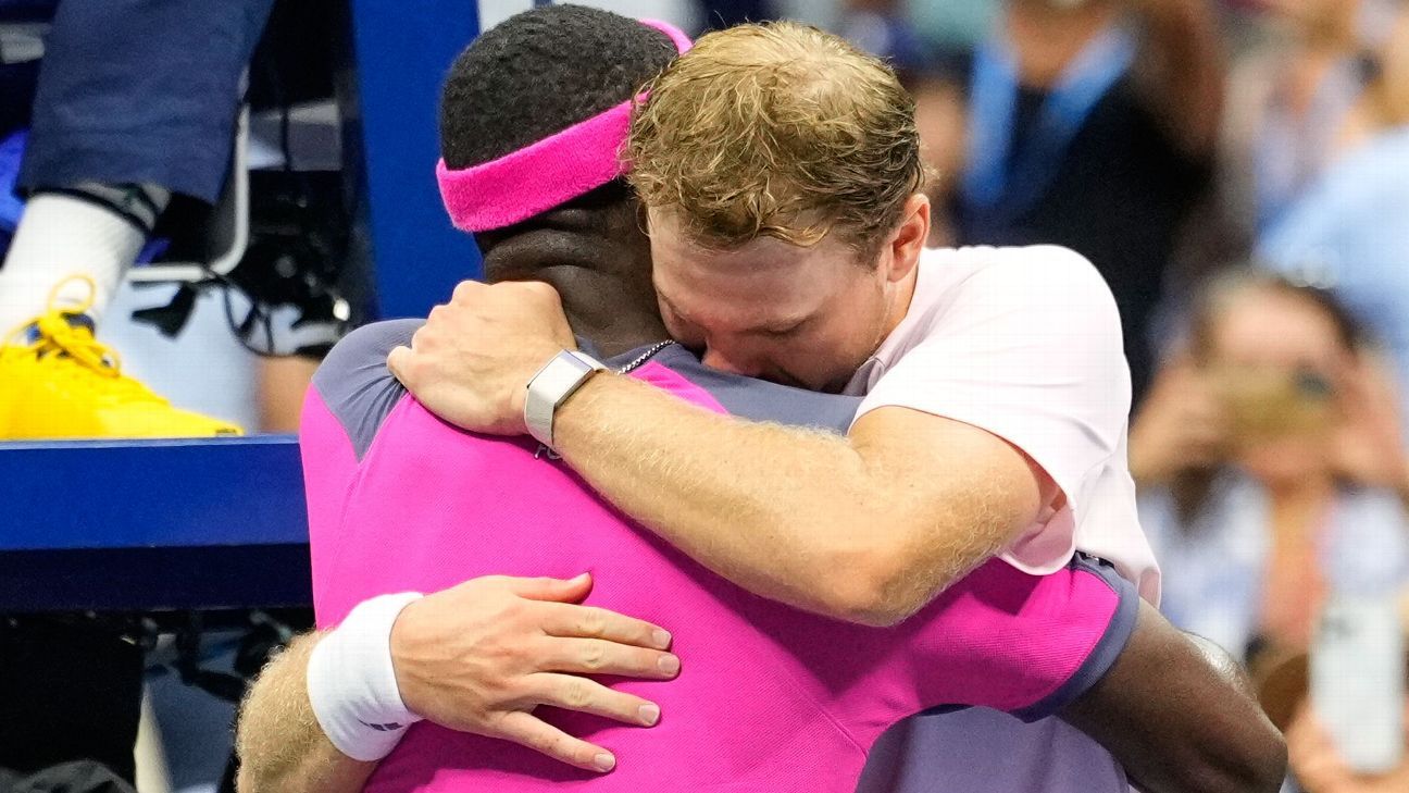 Tiafoe and Michelsen Share Emotional Moment at US Open