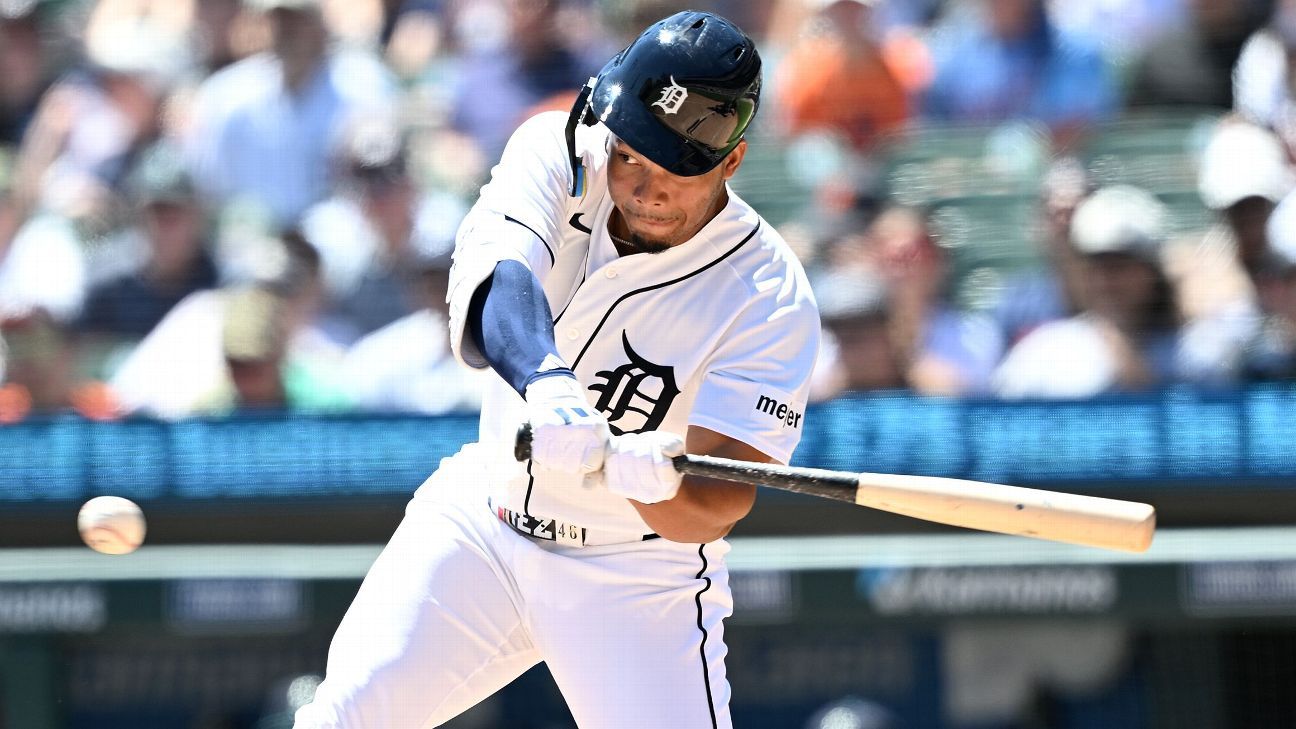 Tigers Outfielder Perez Injured by Resistance Band