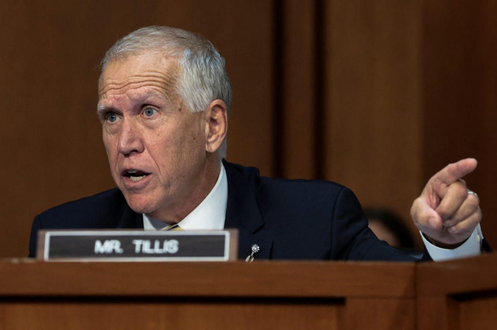 Tillis Conditions Support for Blanche as Attorney General on Meetings with Epstein Survivors