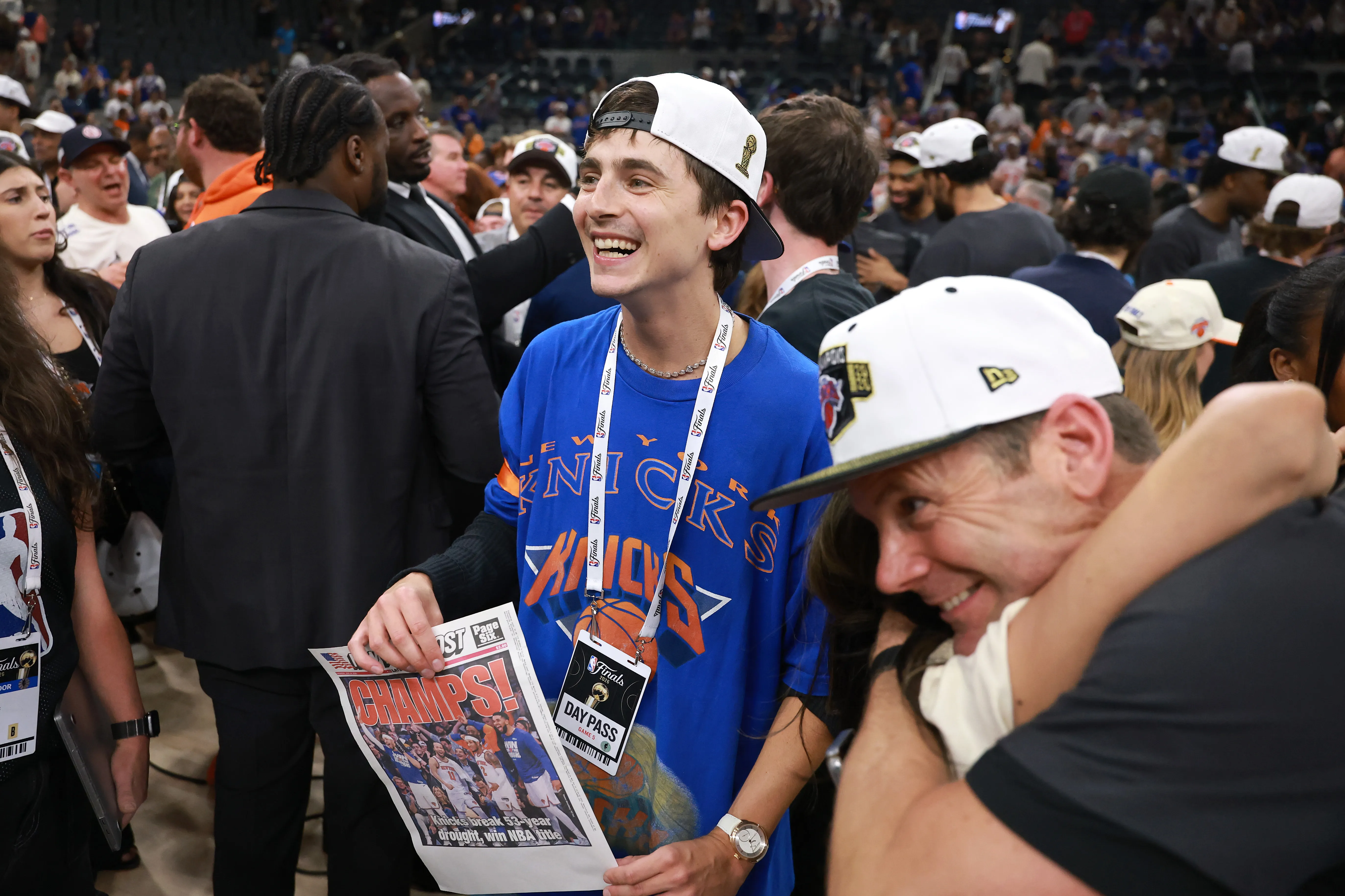 Timothée Chalamet Prioritizes Knicks Title Over Oscar