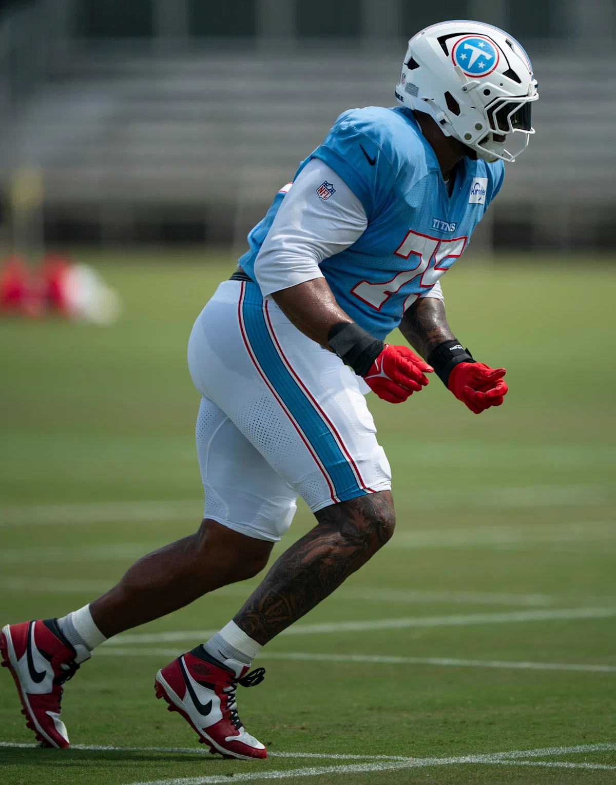Titans Offensive Linemen Ejected From Joint Practice