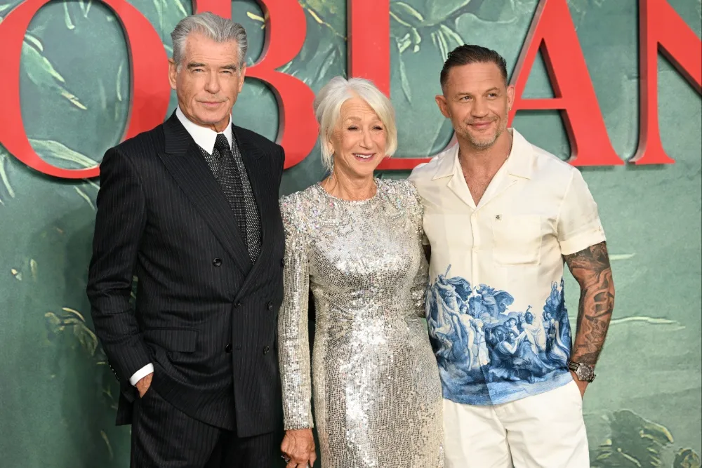Tom Hardy, Helen Mirren Celebrate ‘Mobland’ Season 2 Premiere
