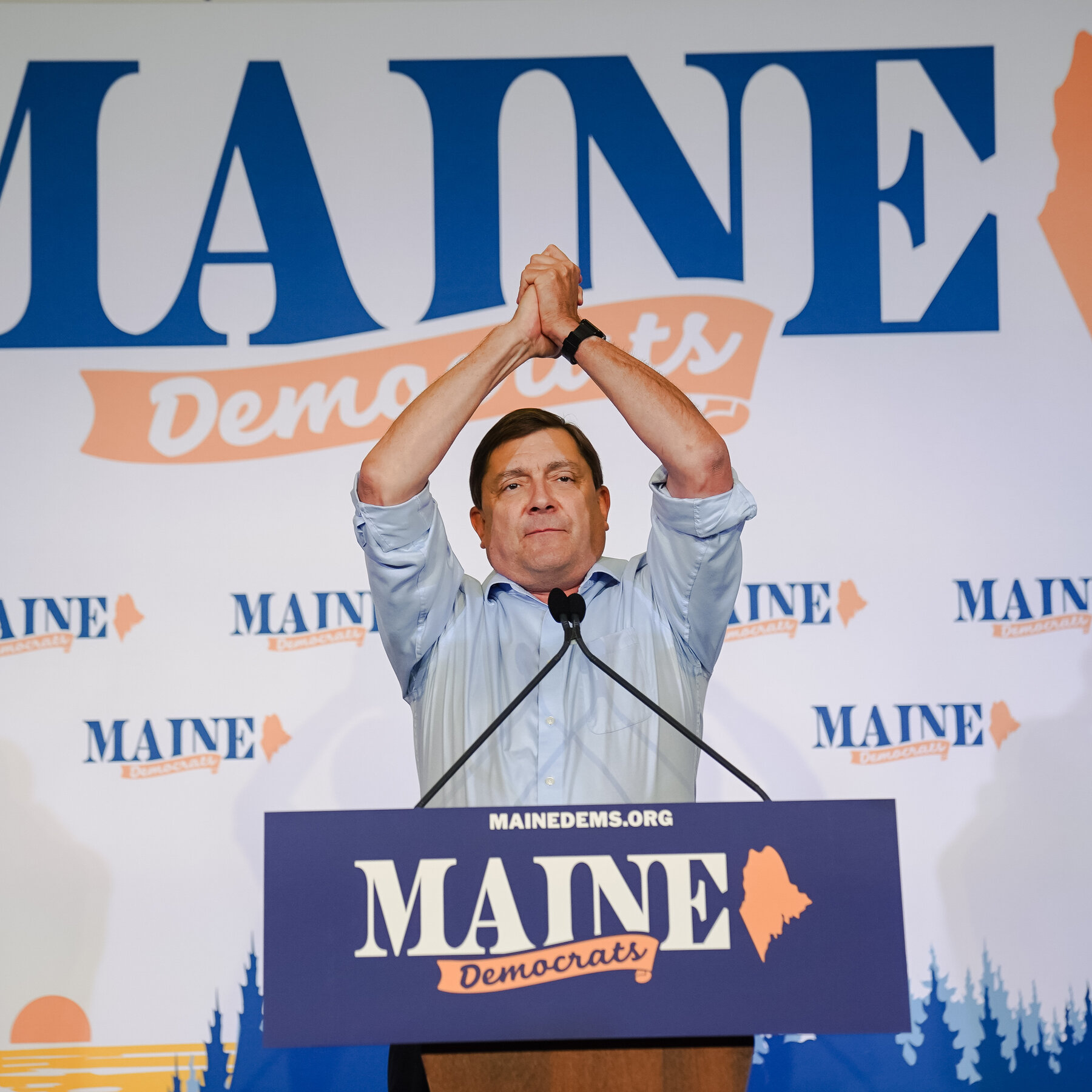 Troy Jackson von den Demokraten von Maine nominiert, um Susan Collins herauszufordern