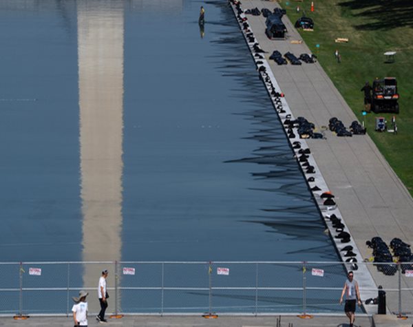 Trump Administration Will Not Seek New Bids for Lincoln Memorial Reflecting Pool Repair