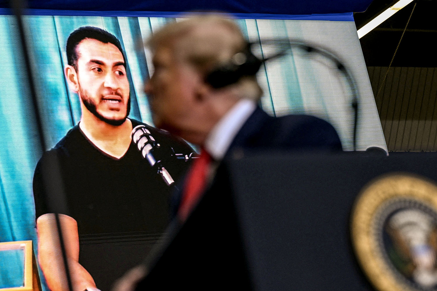 Trump Alleges Democratic Senate Nominee Has ‘Jihadist’ Ties in Michigan Rally