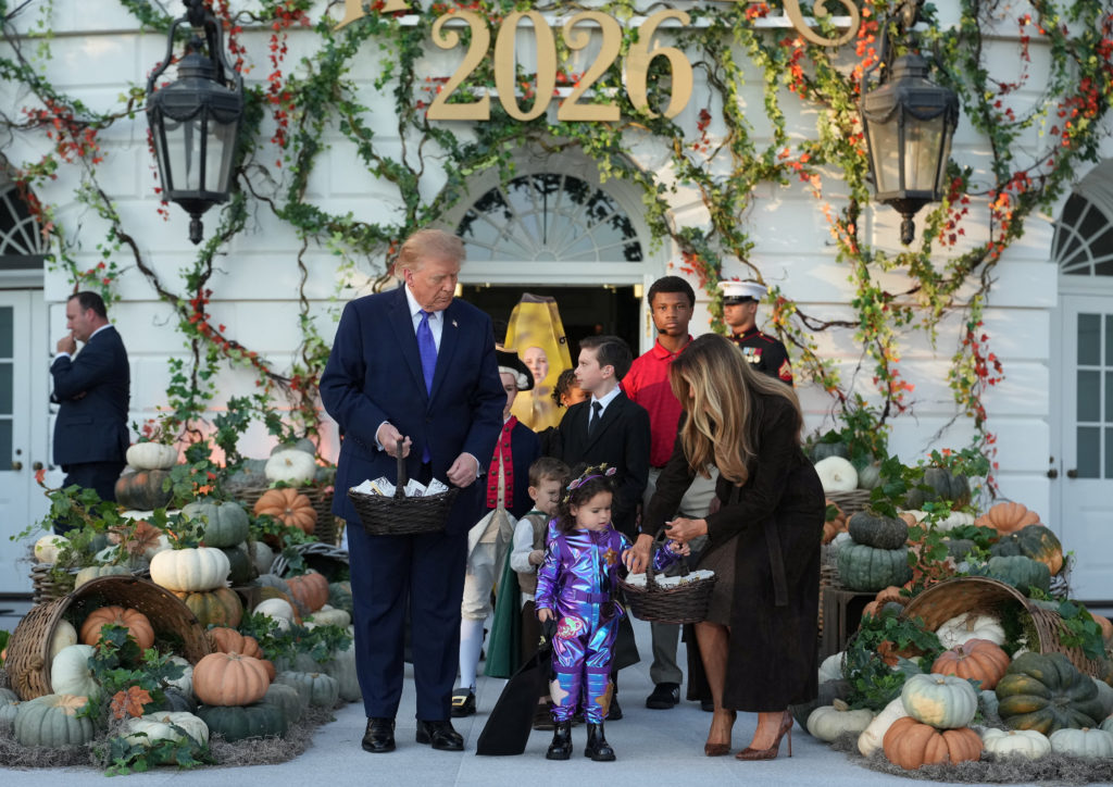 Trump and First Lady Host Annual Halloween Event at the White House