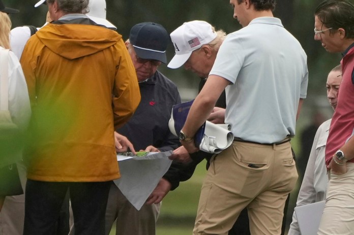 Trump Announces Start of Renovations to East Potomac Golf Links