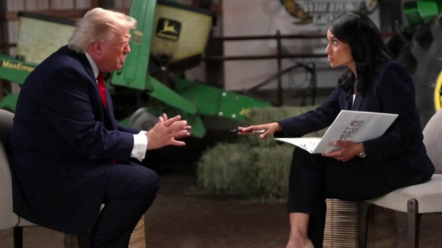 Trump Discusses Anti-Weaponization Fund in Meet the Press Interview