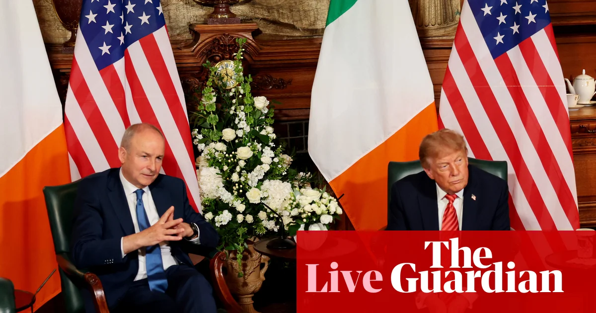Trump Expresses Support for Unified Ireland During Dublin Visit