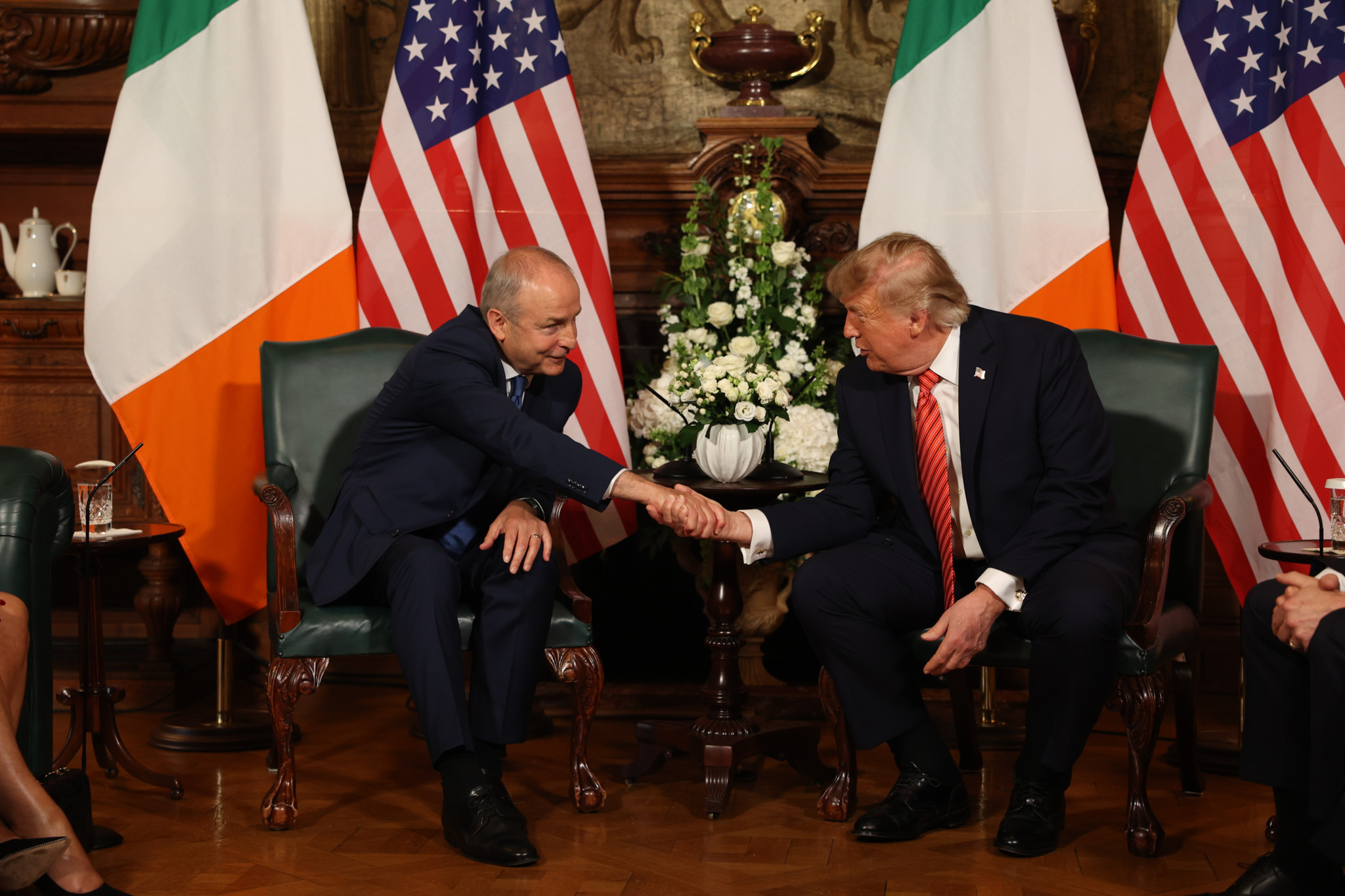 Trump in Irland: Golfturnier, Zölle und Gespräche über eine Wiedervereinigung
