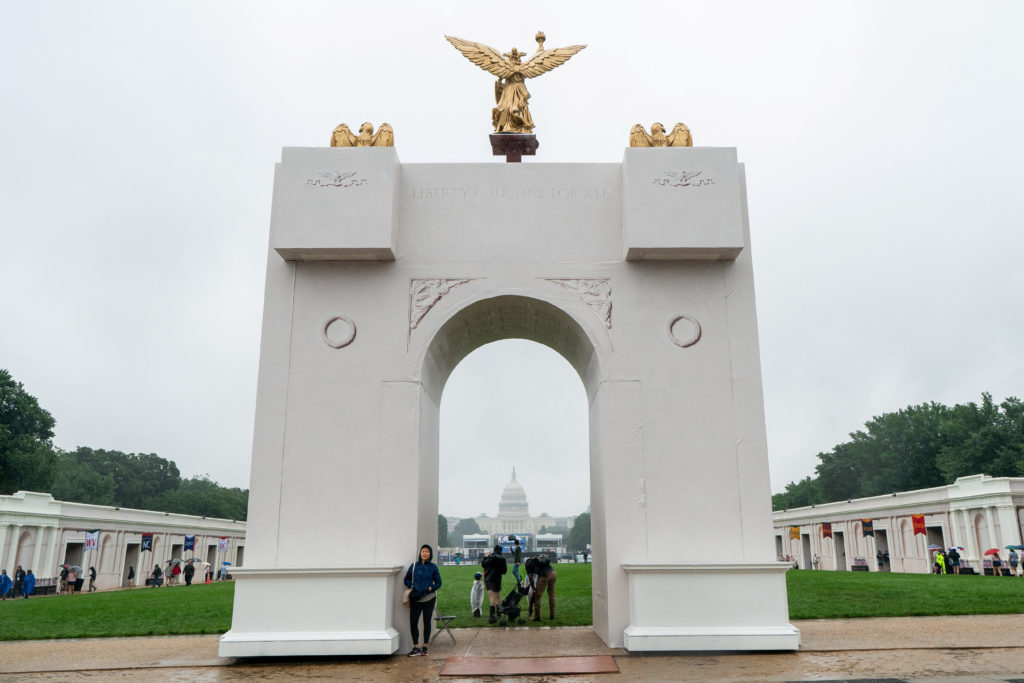 Trump Memorial Arch Could Disrupt Historical Alignment of Washington Sites, NPS Report Finds