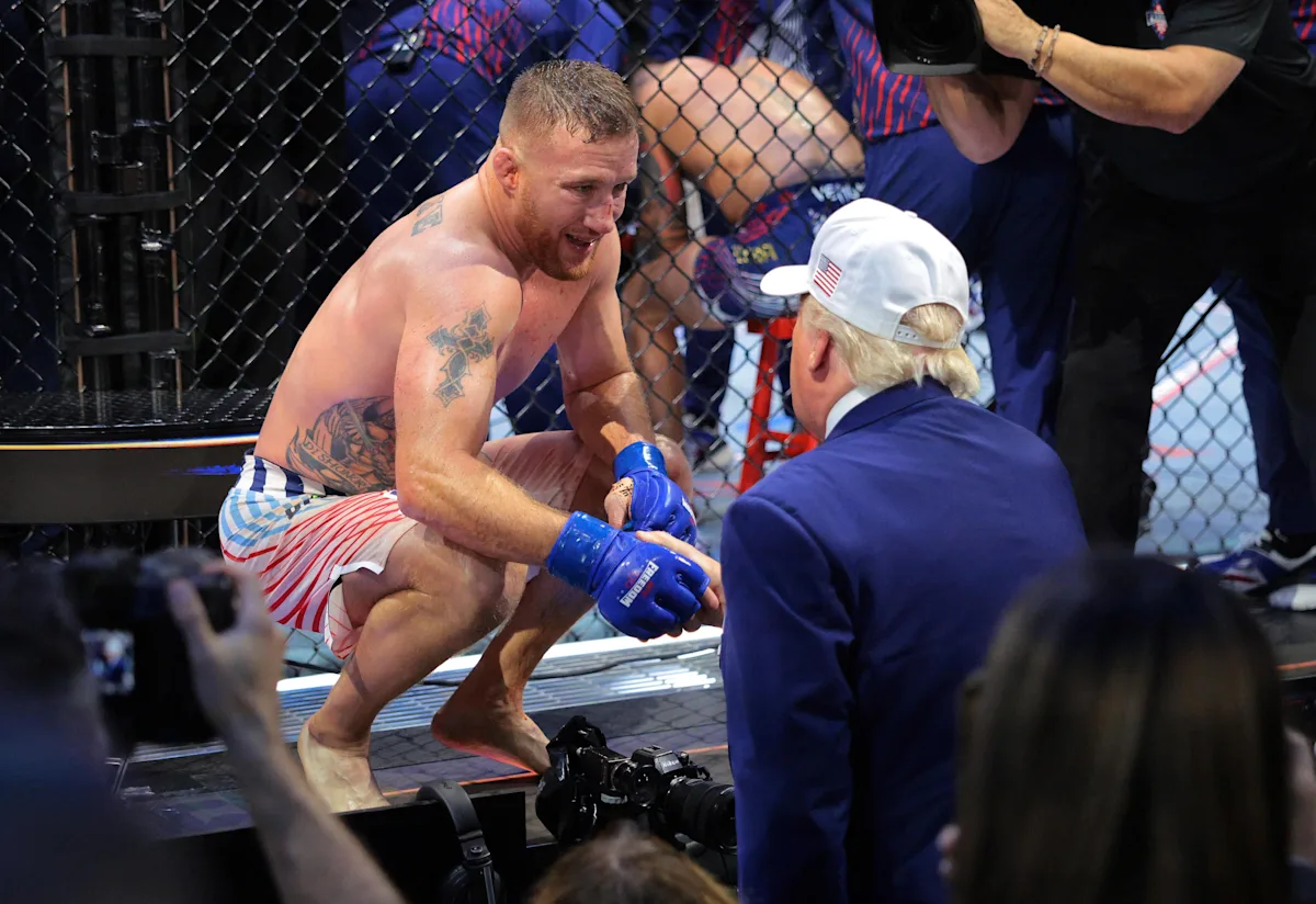 Trump Praises UFC Fighters at White House Event