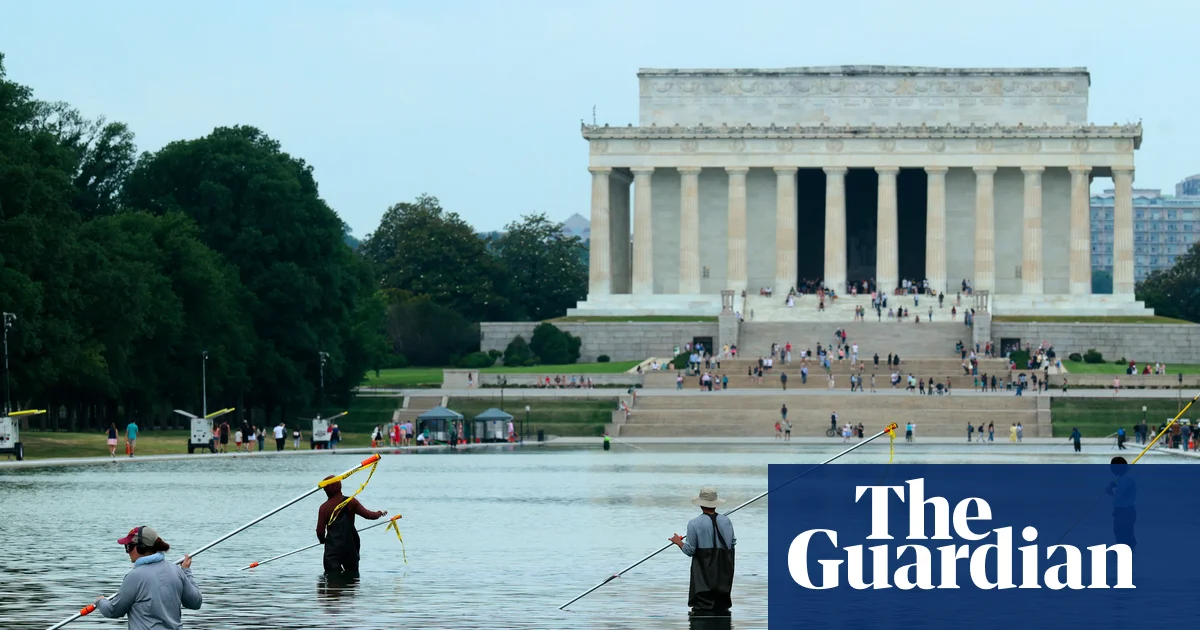 Trump States Repair Work Will Begin Immediately on Lincoln Memorial Reflecting Pool