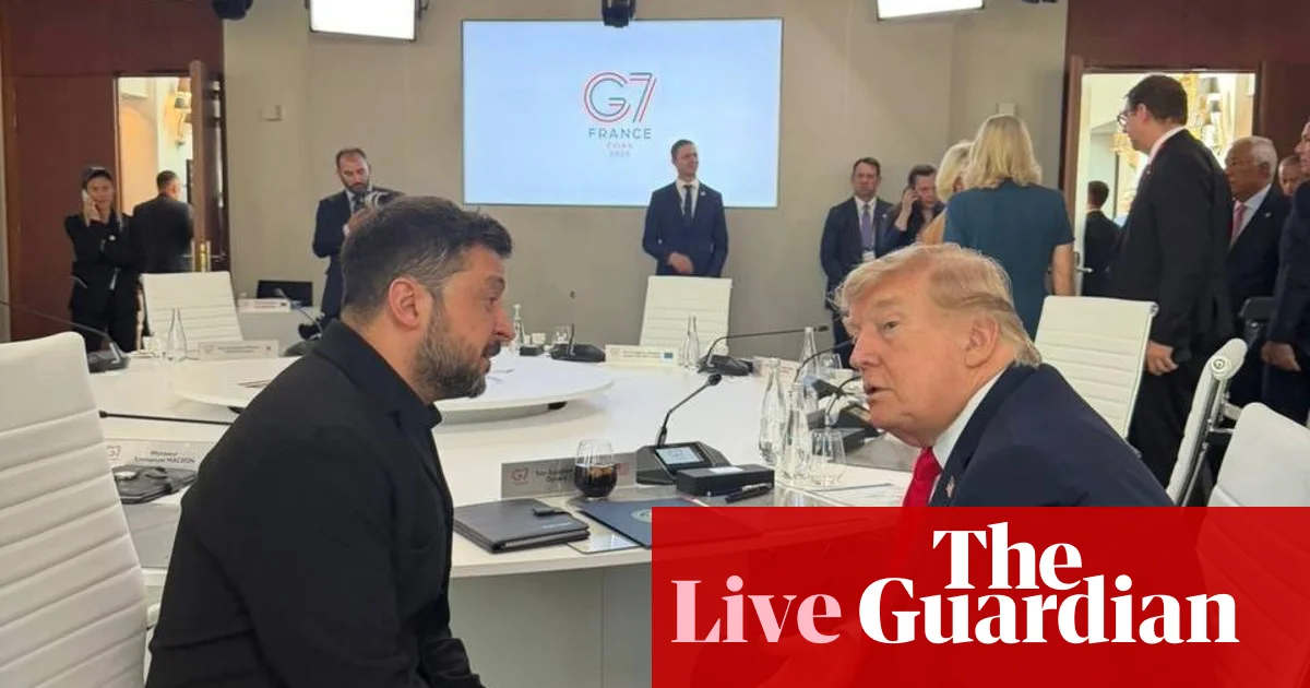 Trump States Russia Should Make a Deal After G7 Meeting with Zelenskyy