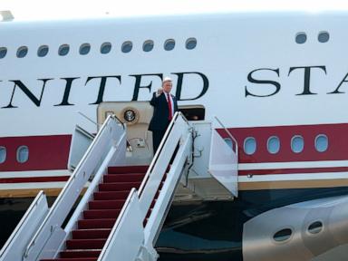 Trump Takes First Flight Aboard Boeing 747 Gifted by Qatar