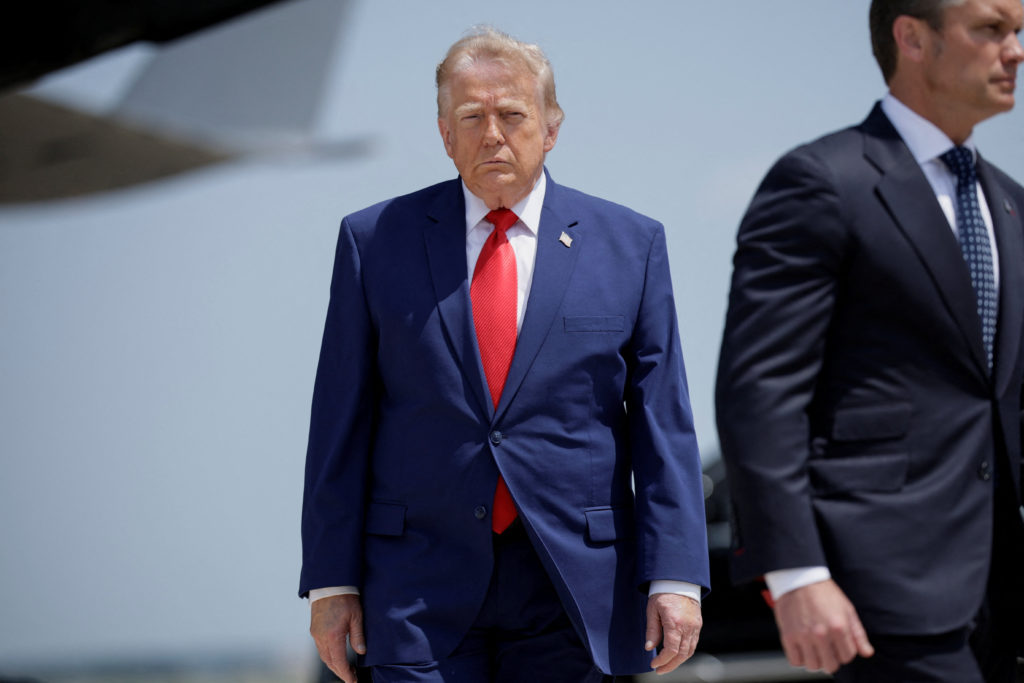 Trump Threatens Strikes on Iranian Infrastructure Following Attacks in Strait of Hormuz