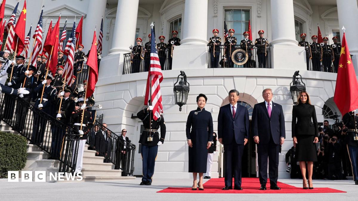 Trump Welcomed Xi with Military Honors on State Visit