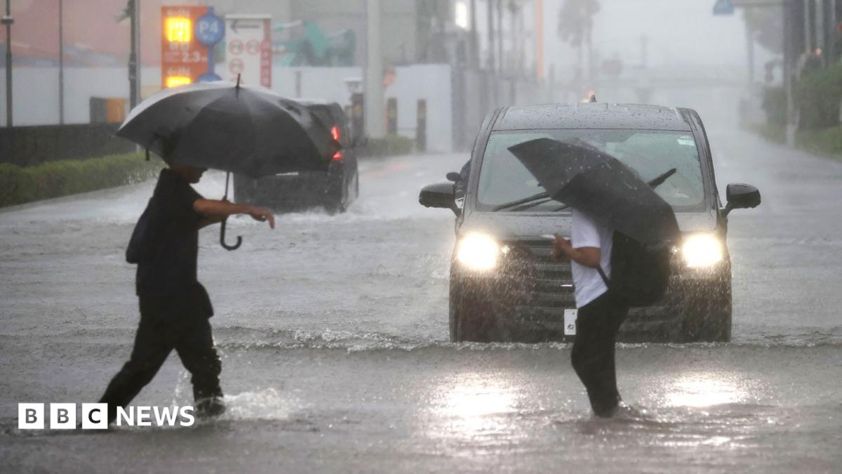 Typhoon Dujuan Prompts Evacuations for Nearly Two Million in Japan