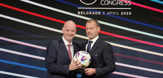 UEFA-Chef Čeferin verzichtet auf Kandidatur für FIFA-Präsidentschaft