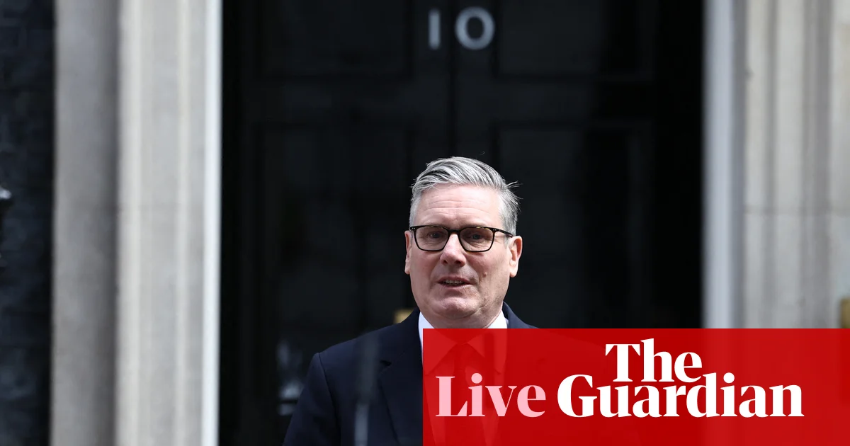 UK Prime Minister Keir Starmer Announces Resignation Timetable