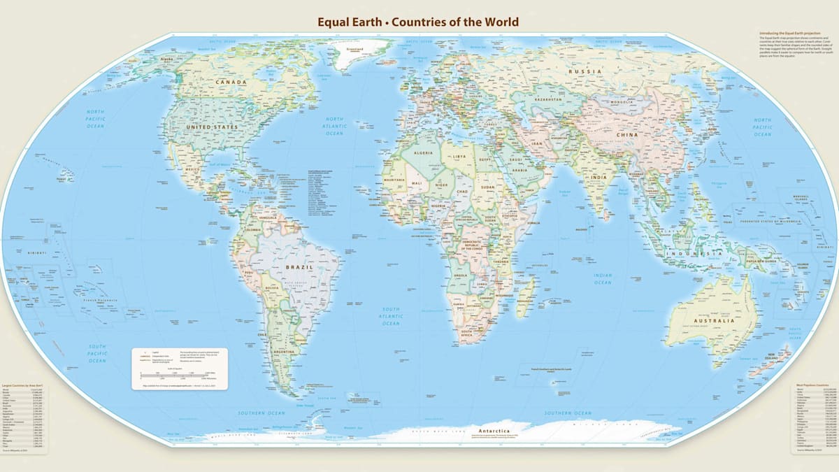 UNO stimmt für neue Weltkarte – Afrika soll grösser dargestellt werden