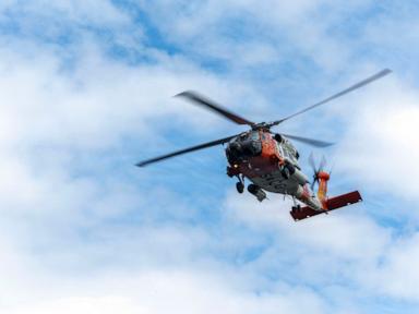 US Coast Guard MH-60 Jayhawk Helicopter Crashes in Sitka, Alaska