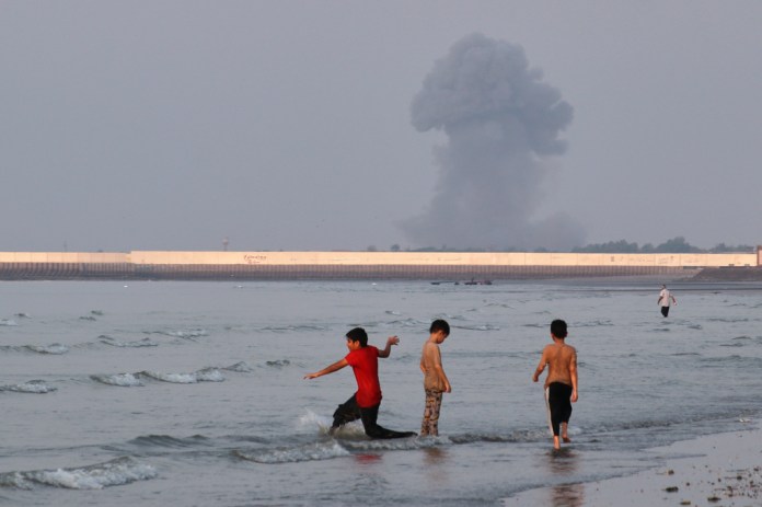 U.S. Conducts Third Night of Airstrikes Against Iran