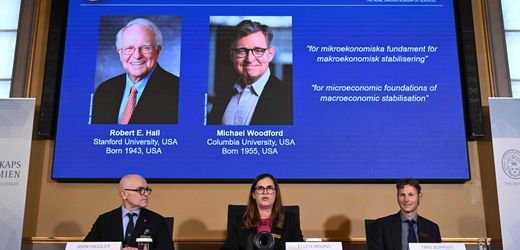 US-Ökonomen Robert E. Hall und Michael Woodford erhalten Wirtschaftsnobelpreis