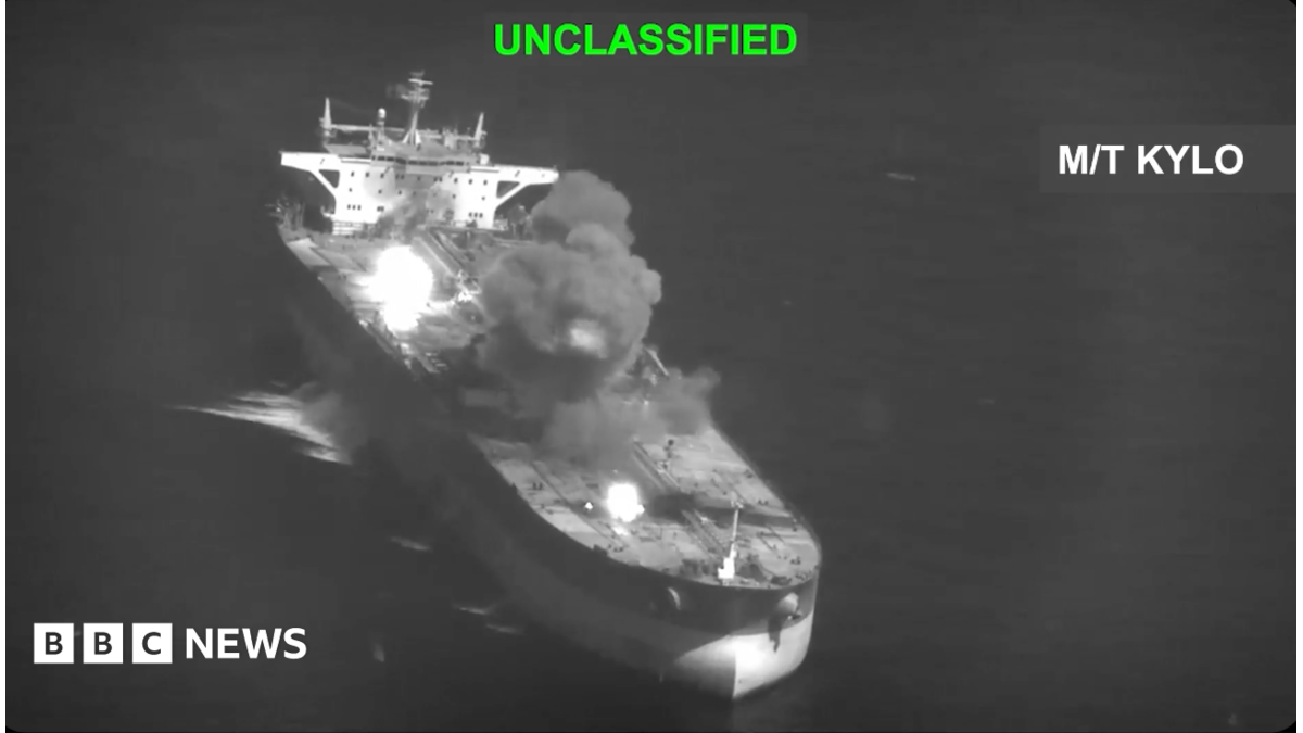 US Military Strikes Iranian Oil Tankers After Reported Attacks on Navy Warships