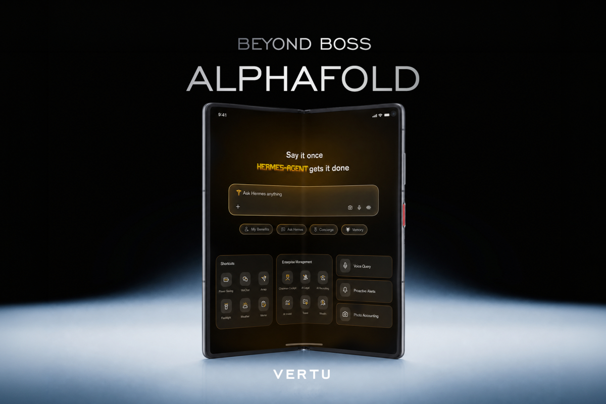 Vertu Launches AI Foldable for CEOs Starting at $6,880