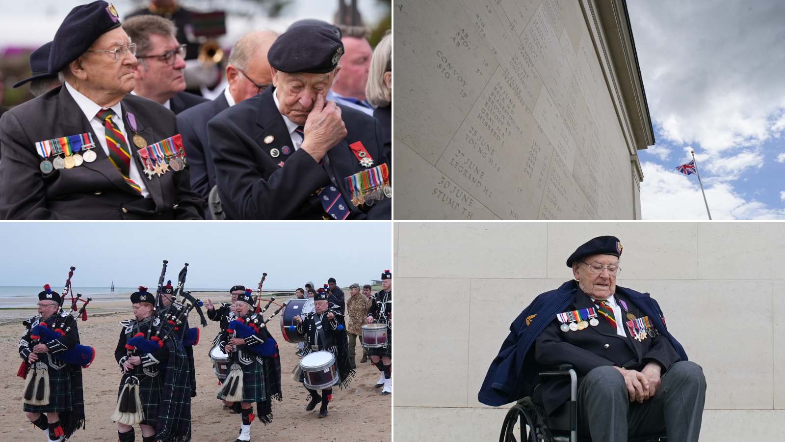 Veterans Commemorate 82nd Anniversary of D-Day in Normandy