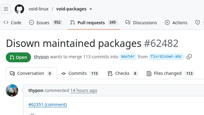 Void Linux Maintainer Orphans Packages Over AI Policy