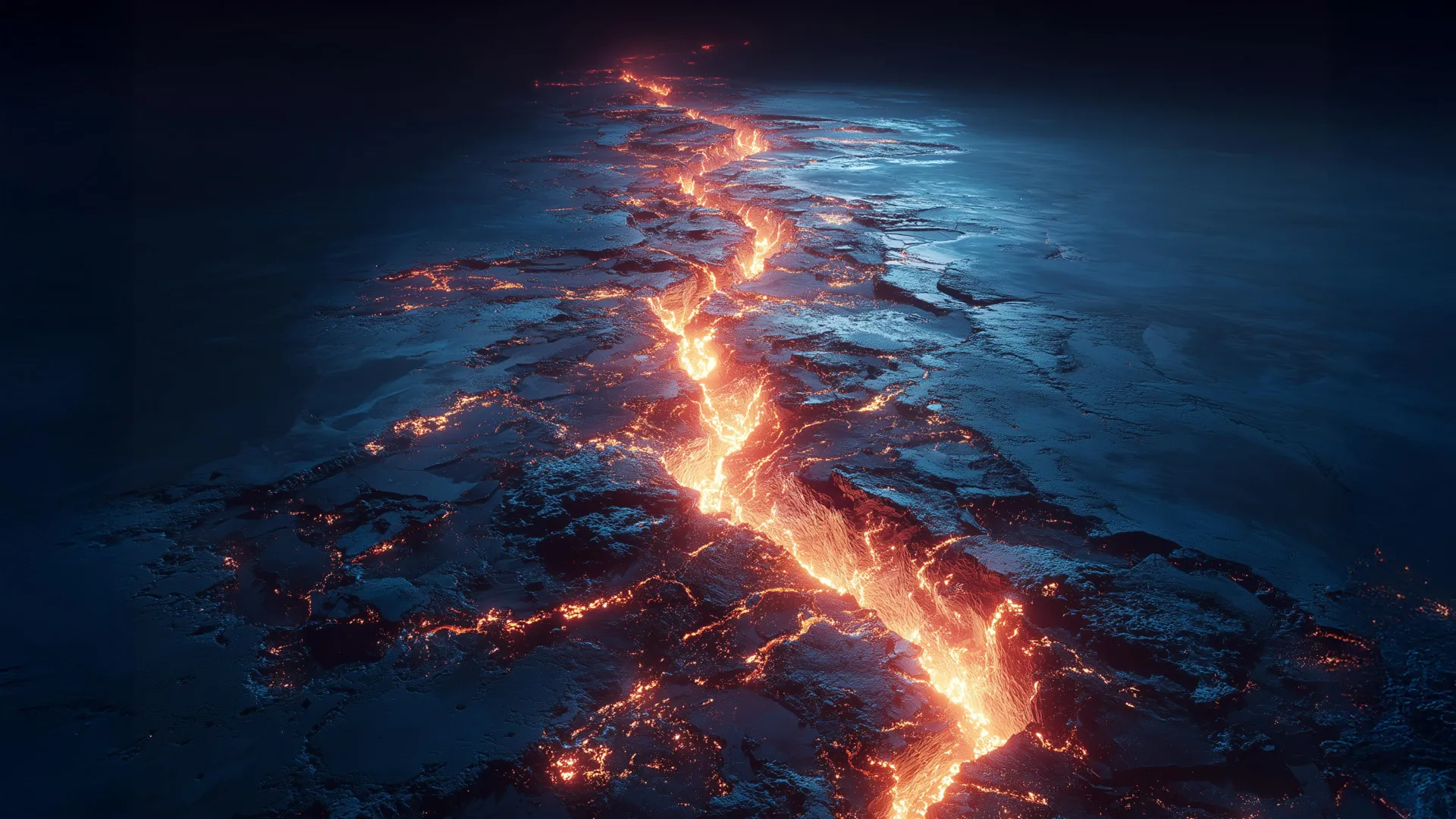 Volcanic Activity Radically Altered Oceanic Plate