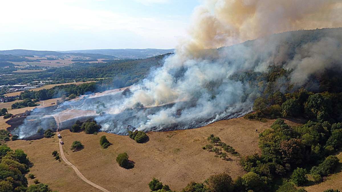 Waldbrände in Deutschland: Hunderte Einsatzkräfte im Dauereinsatz