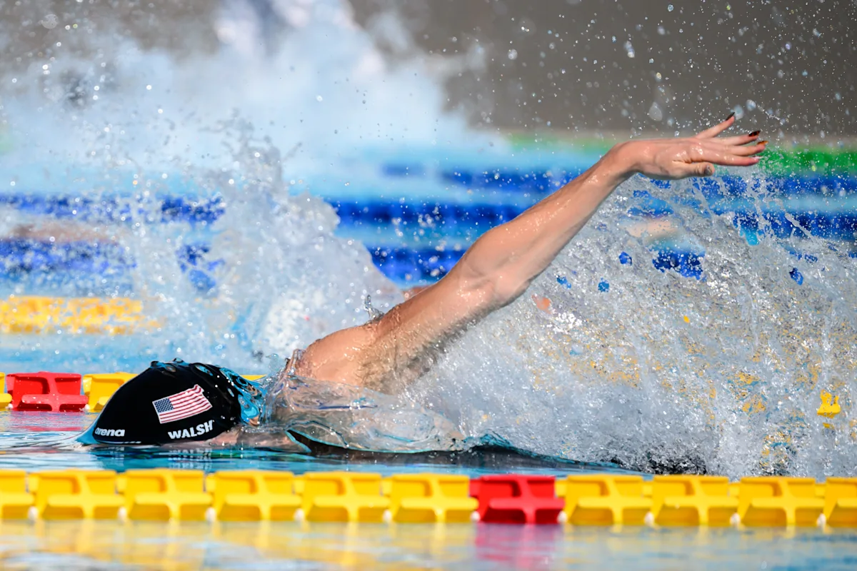 Walsh Nears Record, Dressel Wins at U.S. Swimming Nationals