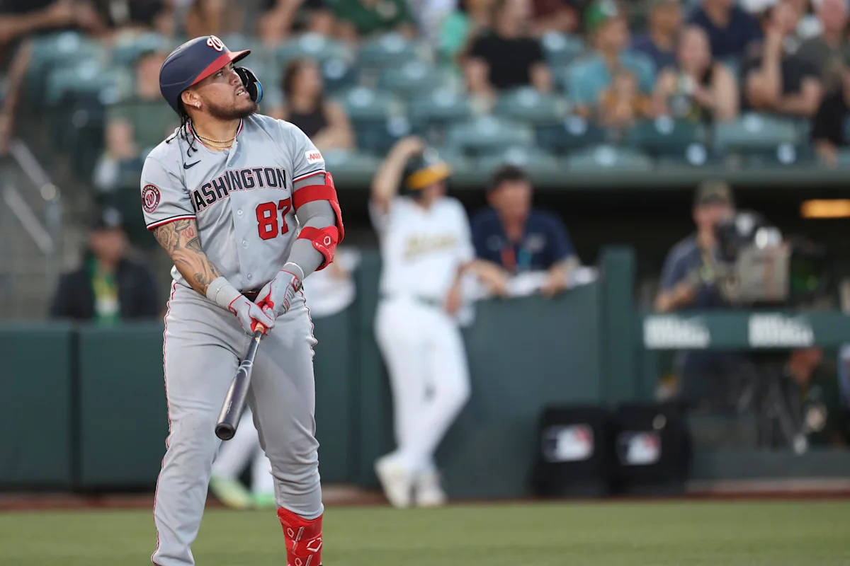 Andrés Chaparro de los Washington Nationals Destaca Tras Las Dificultades de la Primera Mitad