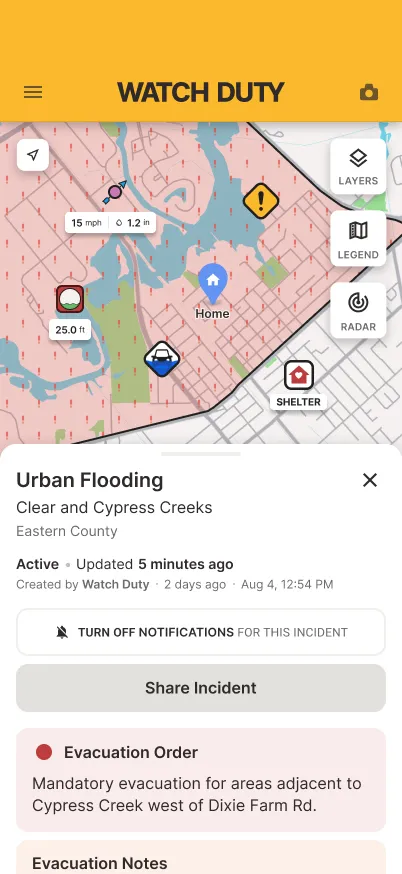 Watch Duty Expands Platform with New Flood Monitoring Feature