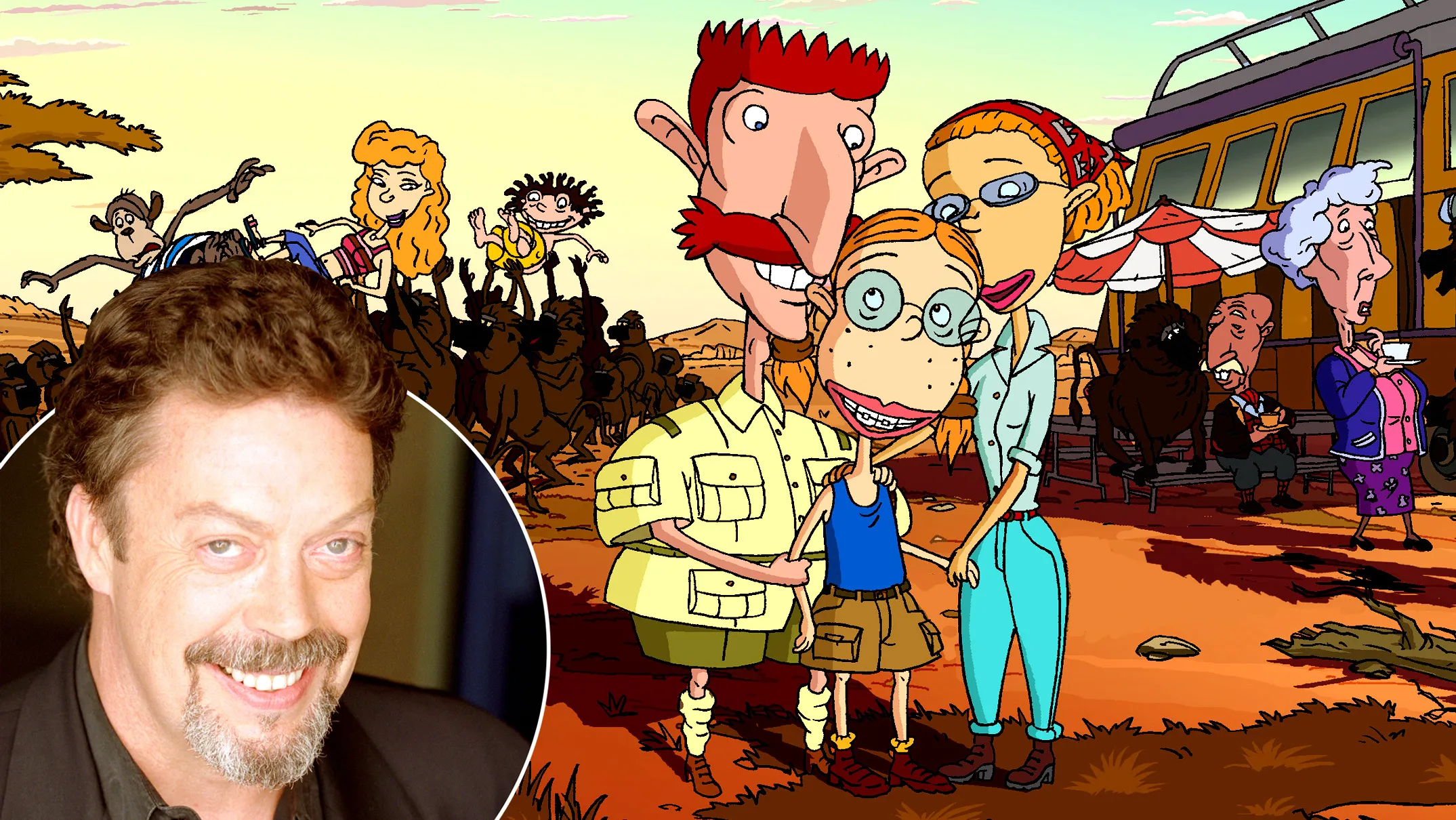 Los coprotagonistas de ‘Los Thornberrys’ recuerdan a Tim Curry