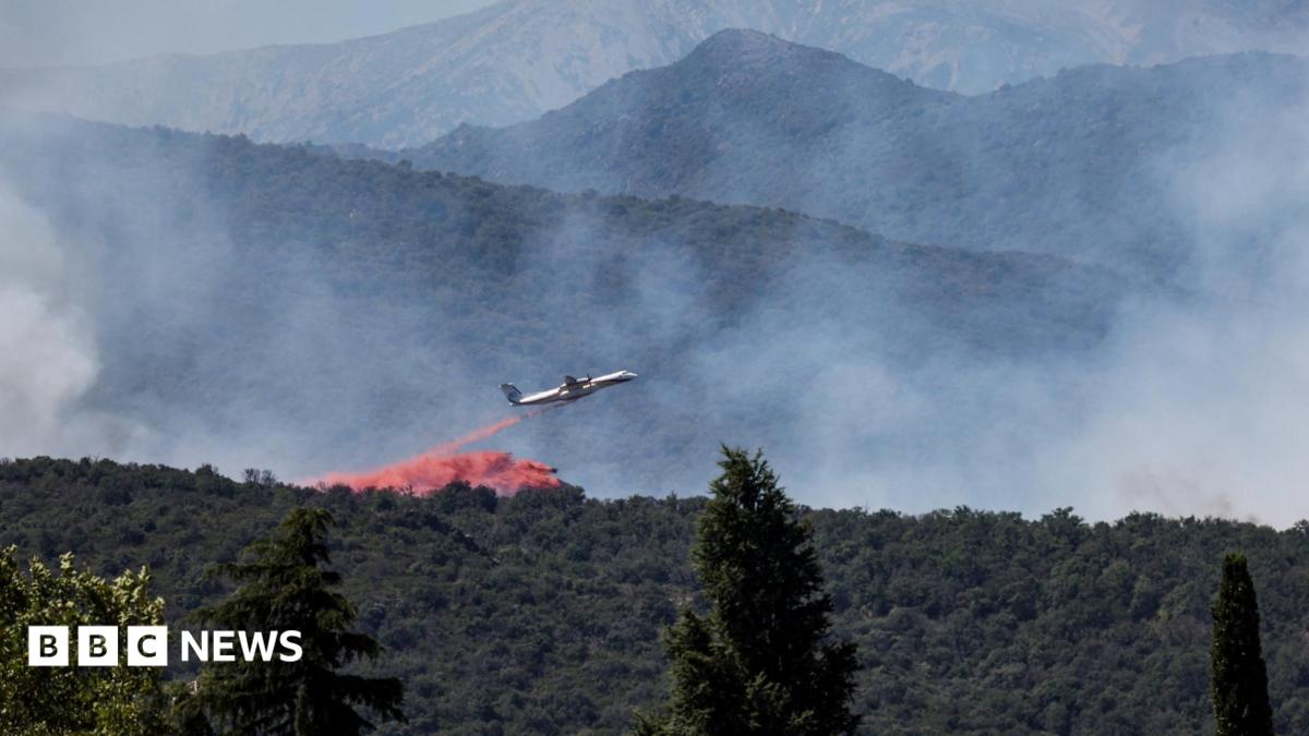 Wildfire in Southern France Prompts Evacuations, Impacts Tour de France