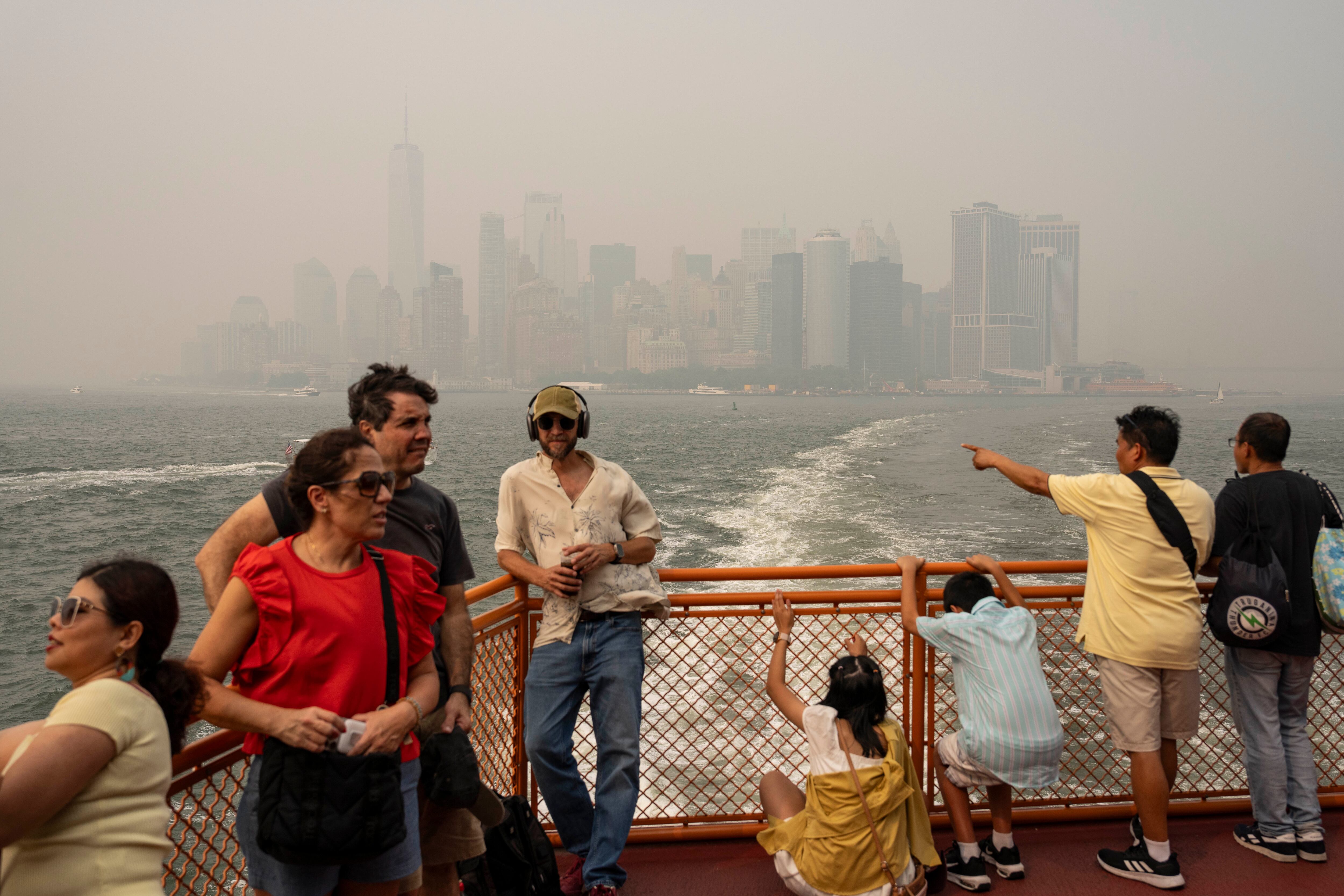 Wildfire Smoke Creates Unhealthy Air Quality Across Major North American Cities