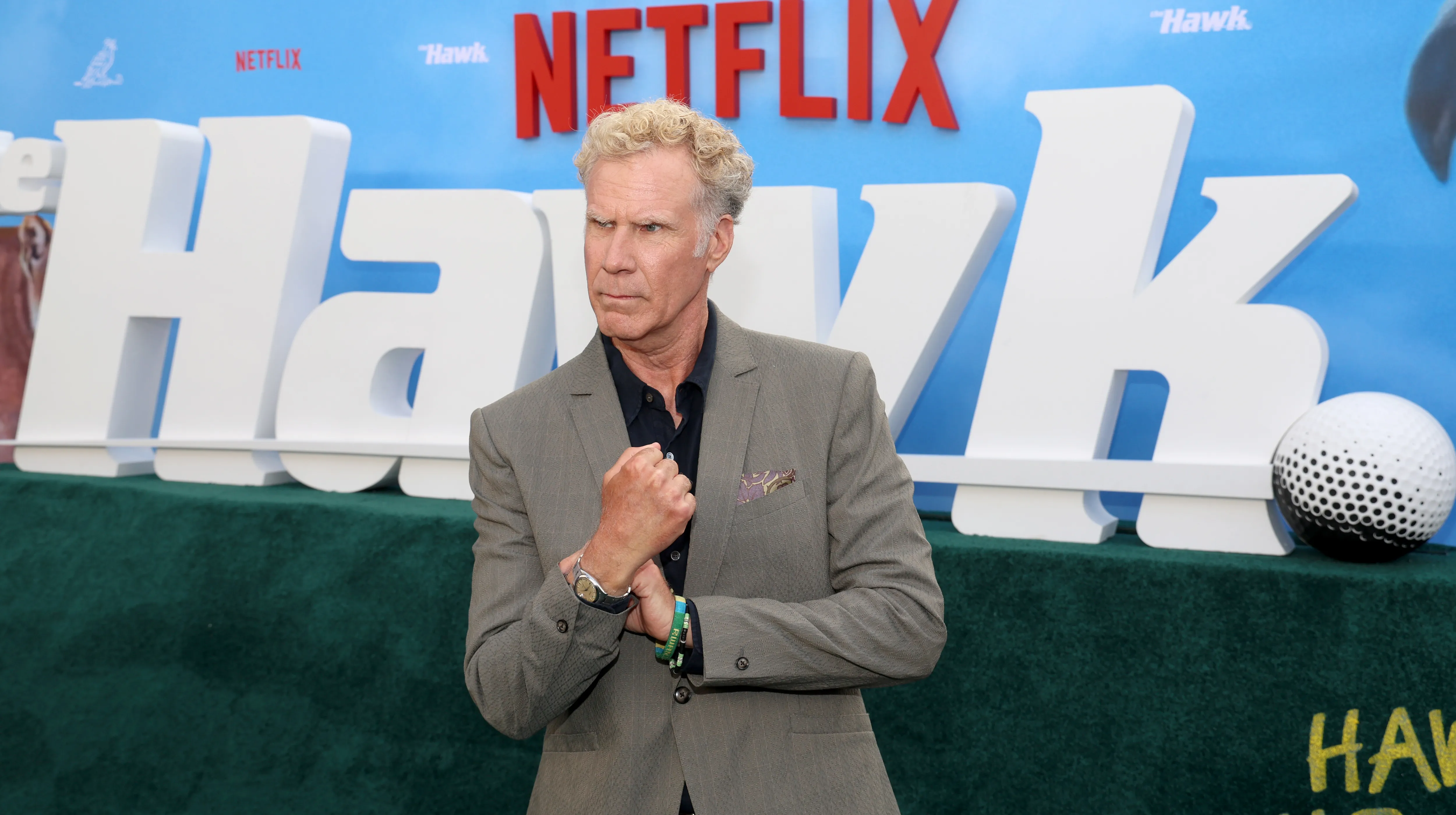 Will Ferrell Pitches ‘Hawk’ vs. Happy Gilmore