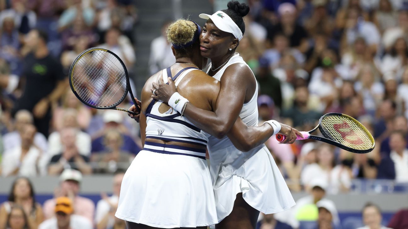 Las hermanas Williams caen en dobles del US Open