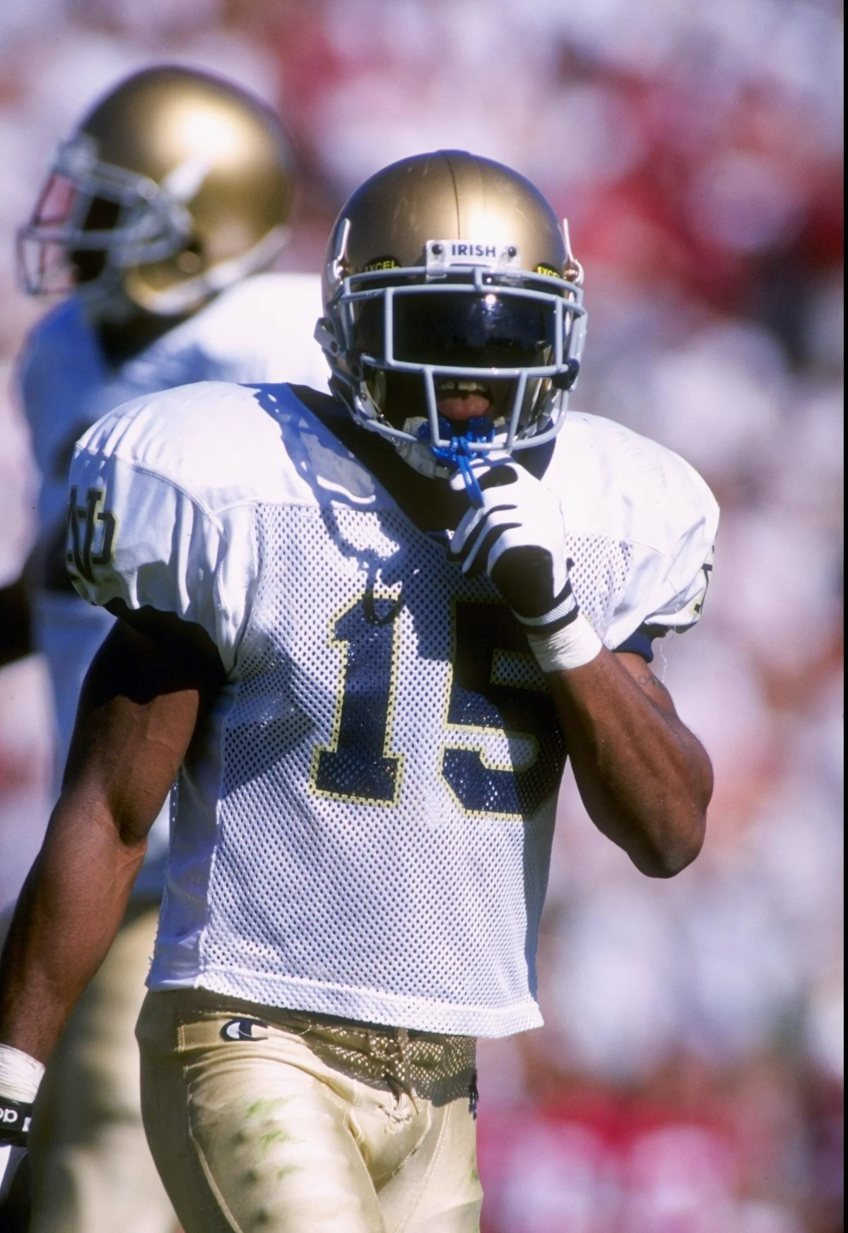 Yahoo Sports Features Historic Notre Dame Cornerback Photos
